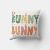 レトロバニー：バニー・バニー・ブリス クッション (裏面)