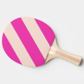 レトロバブルガムはっきりしたストライプ 卓球ラケット (横)