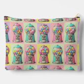 レトロバブルガム機械 アクセサリーポーチ (裏面)