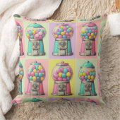 レトロバブルガム機 クッション (ブランケット)