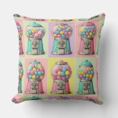 レトロバブルガム機 クッション (正面)