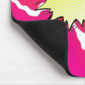 レトロバブル色漫画 マウスパッド (コーナー)