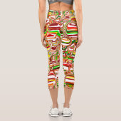 レトロバブルDigital Art カプリレギンス (裏面)