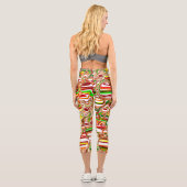 レトロバブルDigital Art カプリレギンス (裏面)