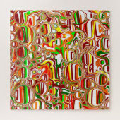 レトロバブルDigital Art ジグソーパズル (横)