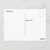 レトロバブルDigital Art ポストカード (裏面)