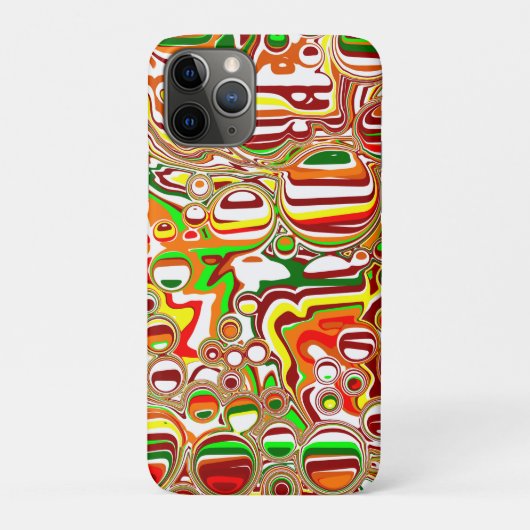 レトロバブルDigital Art Case-Mate iPhoneケース (裏)