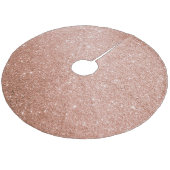 レトロバラグリッターツリースカート素朴- Christmas フリース ツリースカート (アングル)