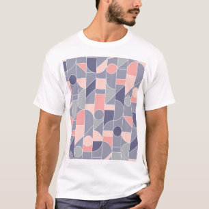 レトロバラグレーシームレスモチーフ Tシャツ