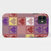 レトロバラハートの電話ケース Case-Mate iPhoneケース (裏面(横))