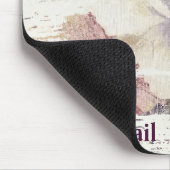 レトロバラ表皮パターン マウスパッド (コーナー)