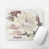 レトロバラ表皮パターン マウスパッド (マウス)