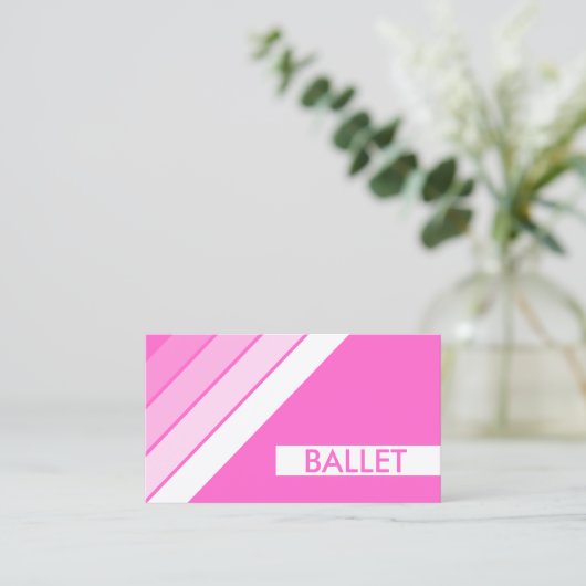 レトロバレエ 名刺 (スタンド正面)