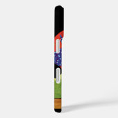 レトロバレンタインデーヴィンテージホボボーイハート Case-Mate iPhoneケース (裏面 / 右)