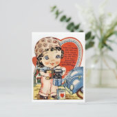 レトロバレンタインデー シーズンポストカード (スタンド正面)