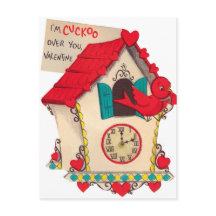 レトロバレンタインヴィンテージはがき