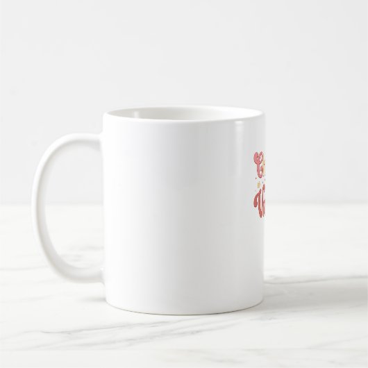 レトロバレンタイン コーヒーマグカップ (左)