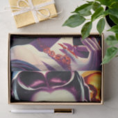 レトロバンパイアピンアップ 薄葉紙 (ギフト)