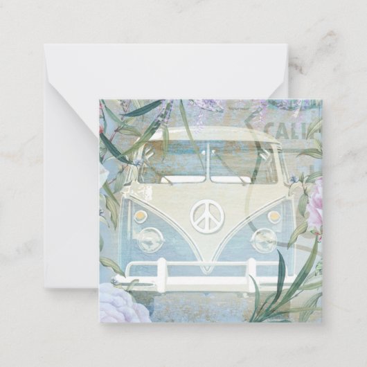 レトロバン ノートカード (正面)