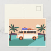 レトロバン ポストカード (正面/裏面)