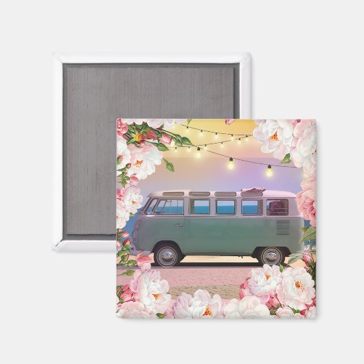 レトロバン マグネット (正面/裏面)