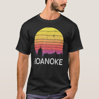レトロバージニアロアノークスカイラインヴィンテージアーバンビルド Tシャツ