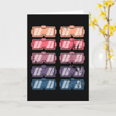 レトロバーチャルリアリティメガネVRギフト カード (黄色い花)