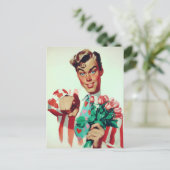 レトロバ気のあるそぶりをしたレンタニー ポストカード (スタンド正面)