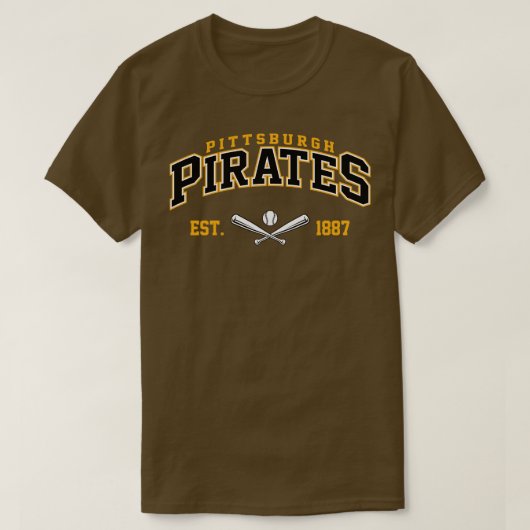 レトロパイレーツ Tシャツ (デザイン正面)