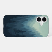 レトロパインバレー iPhone 16ケース (裏面横)