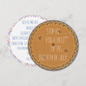 レトロパイParty招待状 招待状 (正面/裏面)