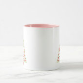 レトロパステルオークリスマスツリー マグカップ (中央)