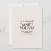 レトロパステルカラーデイジー結婚ズ セーブザデート (裏面)