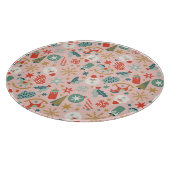 レトロパステルクリスマス カッティングボード (角)