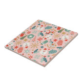 レトロパステルクリスマス タイル (側面)