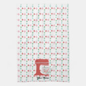 レトロパステルクリスマス |ベーキングスピリッツ キッチンタオル (縦)