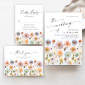 レトロパステルピンクボヘミアンワイルドフラワー結婚ズ フェイバーボックス