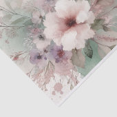 レトロパステルフローラシックチャームデクページプリント 薄葉紙 (詳細)