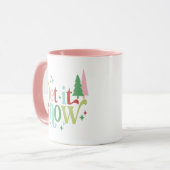 レトロパステルレットイットスノー マグカップ (正面左)