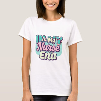 レトロパステル “私の看護師時代” Tシャツ