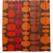 レトロパタンシャワーカーテン シャワーカーテン (正面)