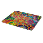 レトロパターファンキーン抽象芸術ボヘミア カッティングボード (角)
