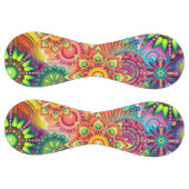 レトロパターファンキーン抽象芸術ボヘミア ソフトボール (パネル)