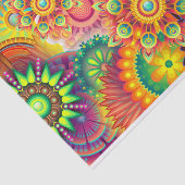 レトロパターファンキーン抽象芸術ボヘミア 薄葉紙 (詳細)