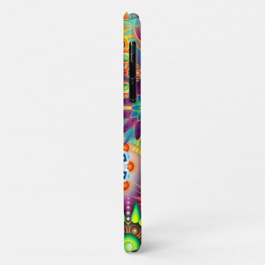 レトロパターファンキーン抽象芸術ボヘミア Case-Mate iPhoneケース (裏面/左)