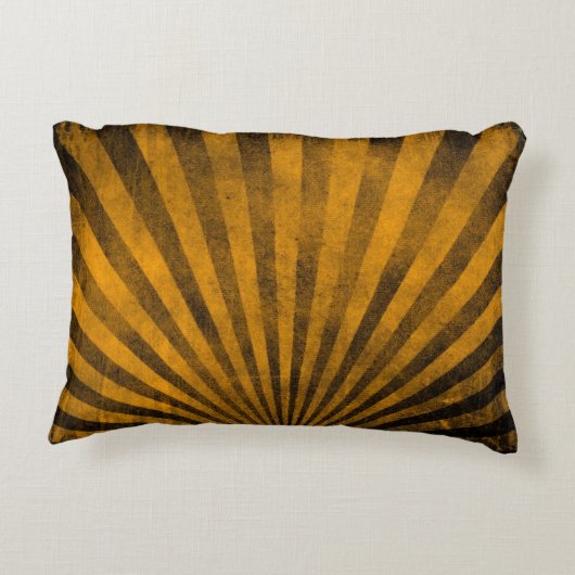 レトロパターン背景 アクセントクッション (裏面)