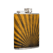 レトロパターン背景 フラスク (右)