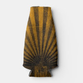 レトロパターン背景 ボトルクーラー (正面)