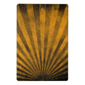 レトロパターン背景 ミニクリップボード (裏面)