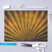 レトロパターン背景 薄葉紙 (クラフト)